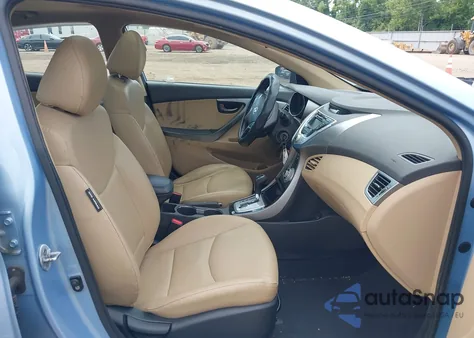 2012 Hyundai Elantra Limited (Ulsan Plant) z USA, uszkodzony, nr VIN KMHDH4AE9CU207197